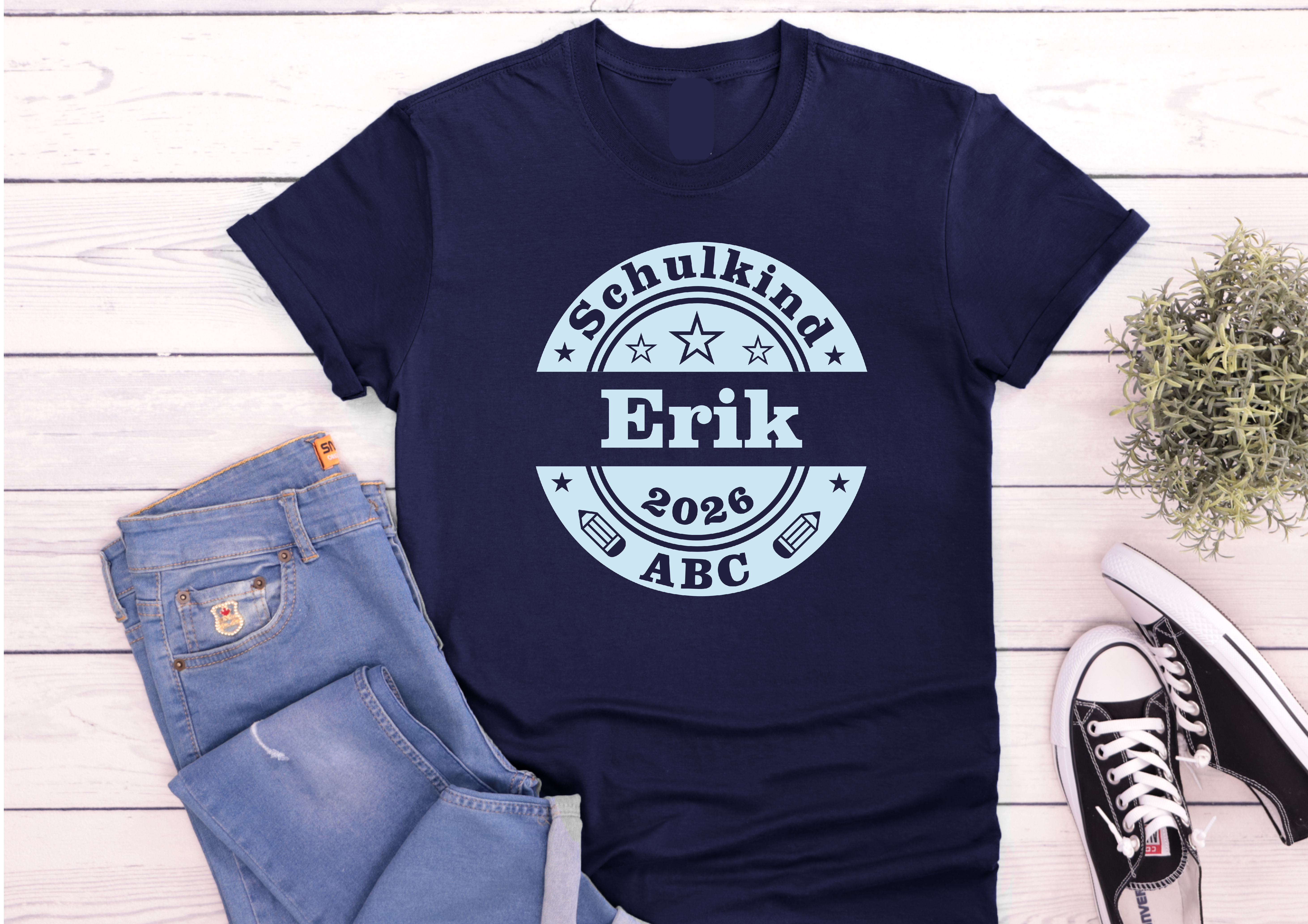 T-Shirt Splitt Kreis
