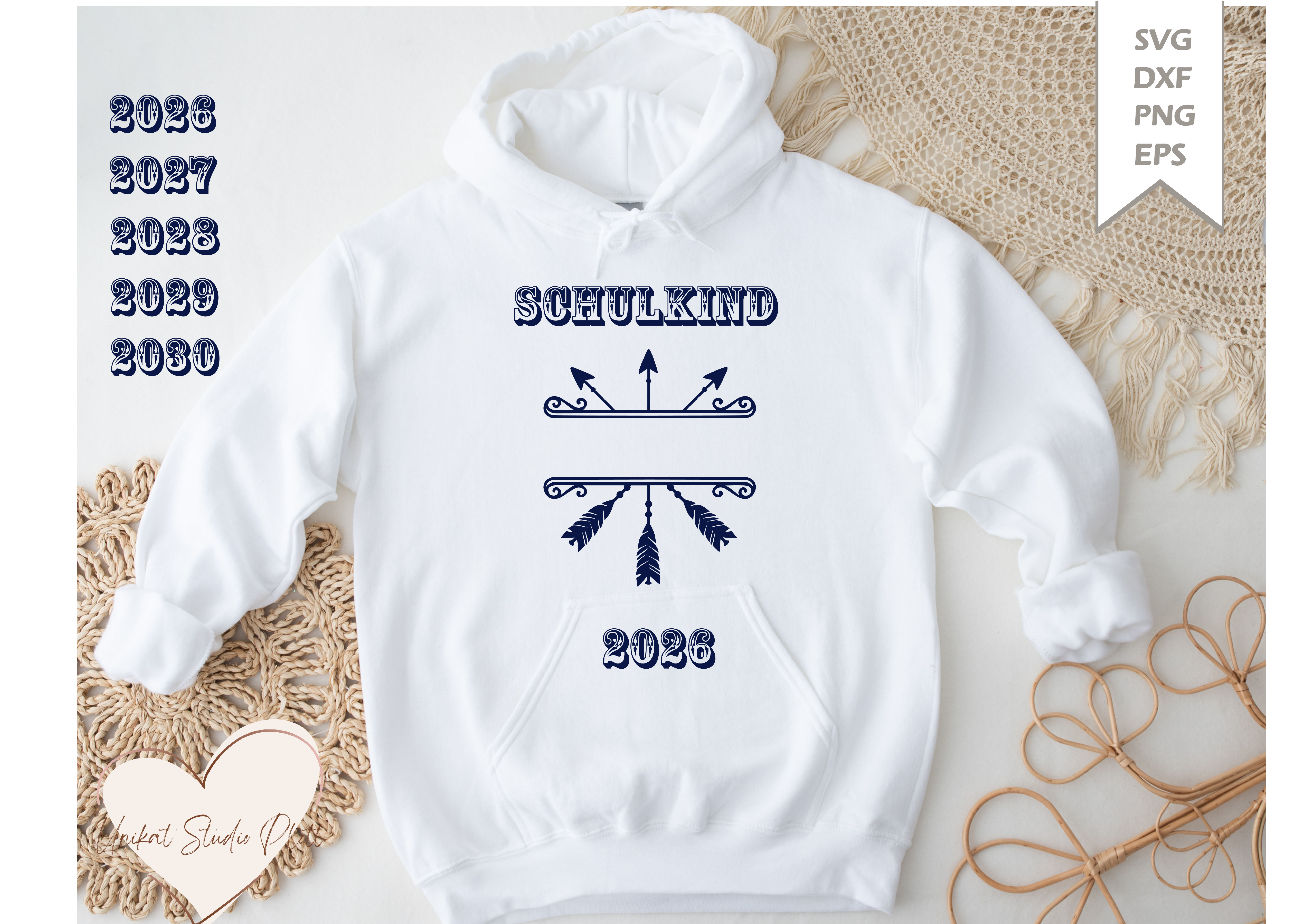 Plotterdatei Schulkind Pfeil und Bogen / Svg Schulkind/ SVG DXF PNG
