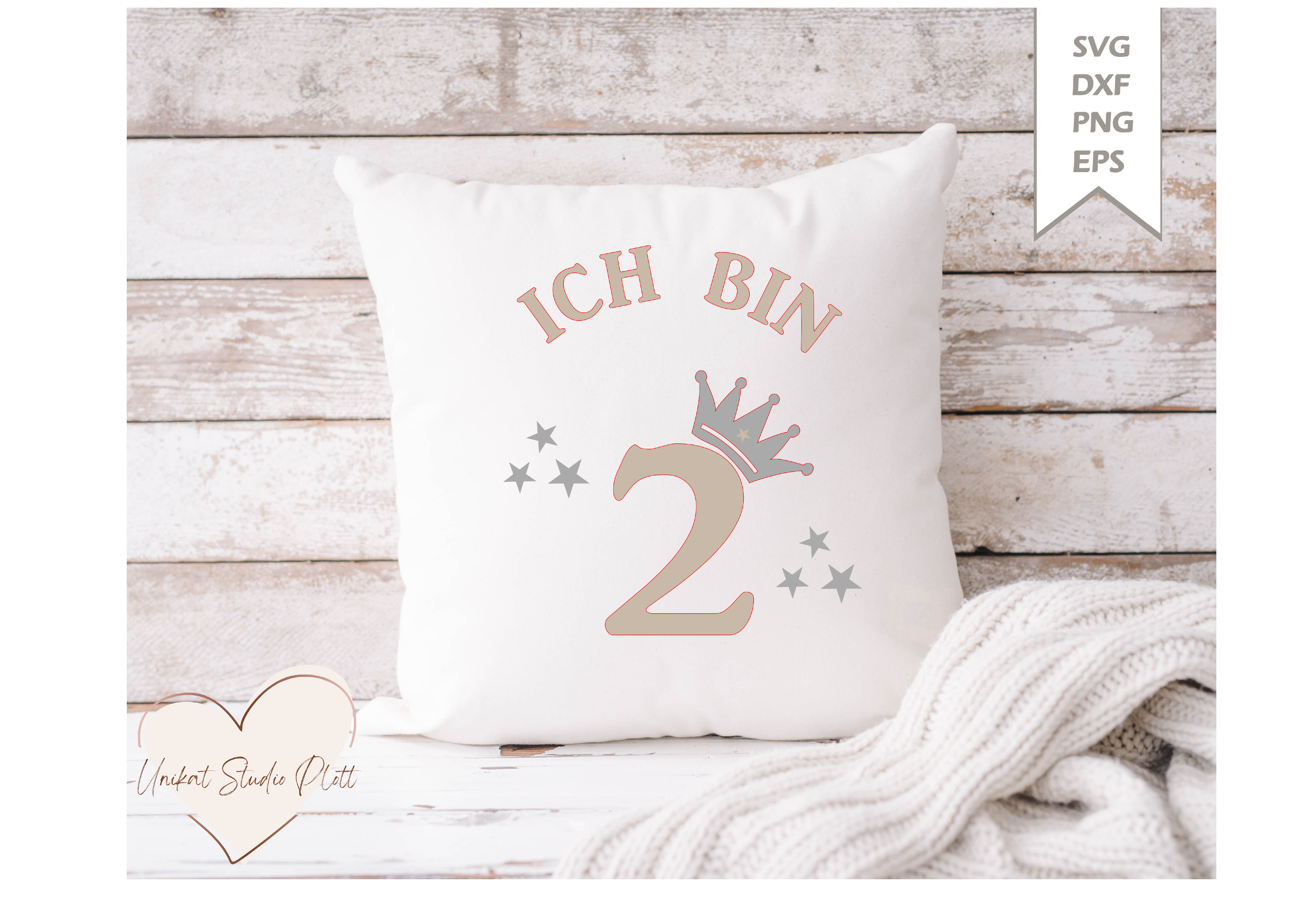 Plotterdatei Geburtstagszahl 1-9" SVG /Dxf Pdf Silhouette | Svg Clipart